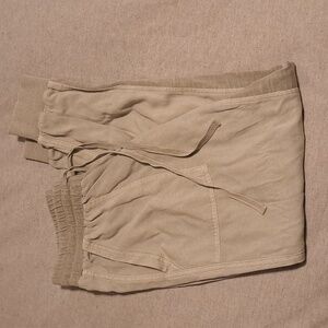 Women's Tan Joggers, Xs